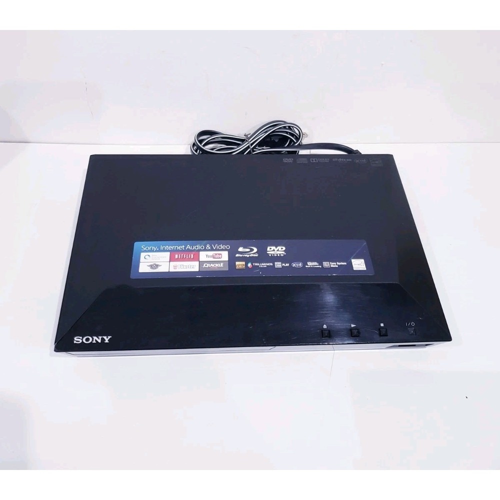 Sony BDP-S1100 Blu-ray & DVD Player No Remote - Tested Working